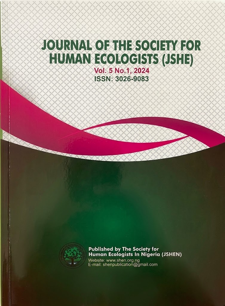 Journal of The Society for Human Ecologists